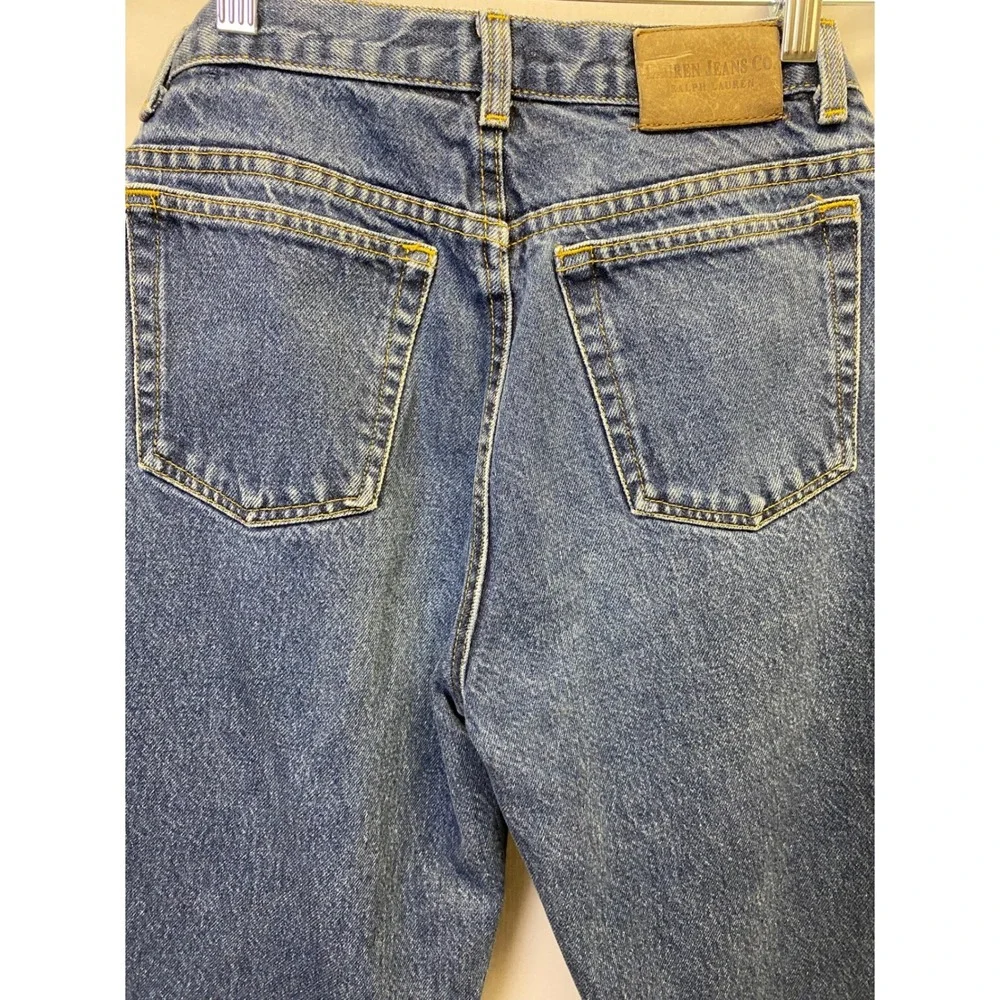 Lauren‎ Ralph Lauren Jeans Women's 8 Blue Straight Leg Classic Denim Timeless